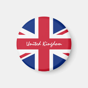 イギリス国旗&イギリス – 旅行、スポーツ/統一されたイギリス マグネット