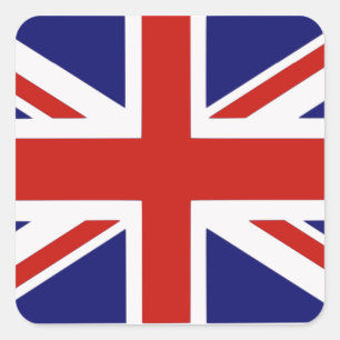 イギリス国旗 スクエアシール