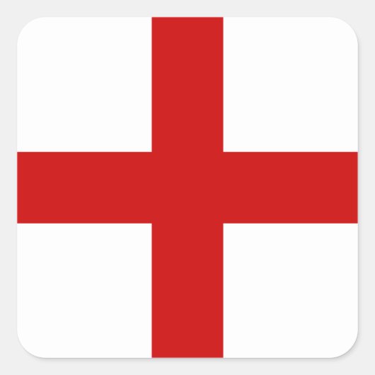 イギリス国旗 スクエアシール (正面)