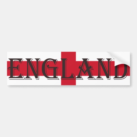 イギリス国旗 バンパーステッカー (正面)