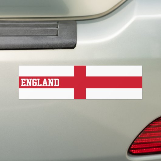 イギリス国旗 バンパーステッカー (車上)