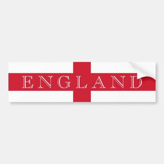 イギリス国旗 バンパーステッカー (正面)
