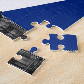 イギリス国旗&ビッグベン – ロンドン,英国/スポーツファン ジグソーパズル (側面)