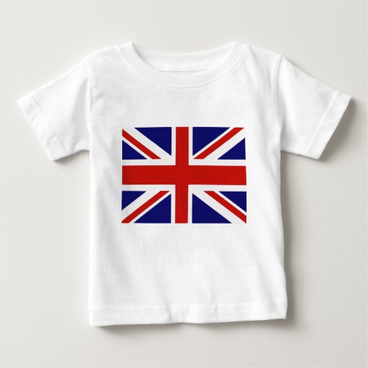 イギリス国旗 ベビーTシャツ (正面)