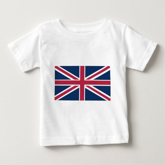 イギリス国旗 ベビーTシャツ (正面)