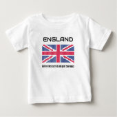 イギリス国旗 ベビーTシャツ (正面)