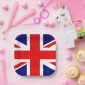 イギリス国旗 ペーパープレート (パーティー)