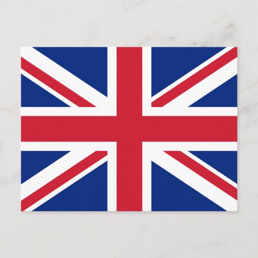 イギリス国旗 ポストカード (正面)