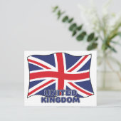 イギリス国旗 ポストカード (スタンド正面)