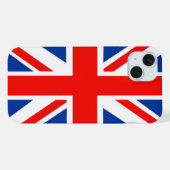 イギリス国旗（ユニオンジャック） iPhoneケース (裏面横)