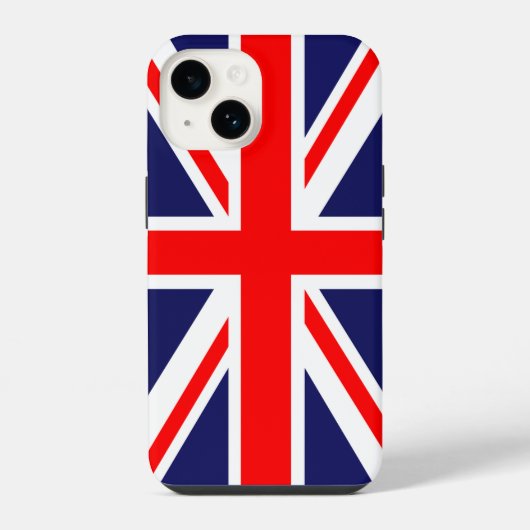 イギリス国旗/ユニオンジャック iPhoneケース (裏面)
