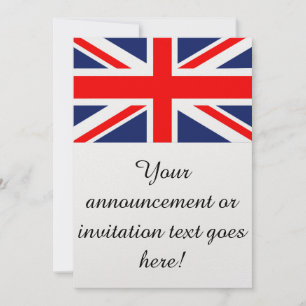 イギリス国旗 ユニオンチャック 招待状