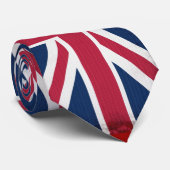 イギリス国旗、ユニオン・ジャック、愛国心グランジ ネクタイ (ロール)
