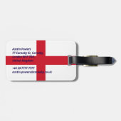 イギリス国旗 ラゲッジタグ (裏面横)