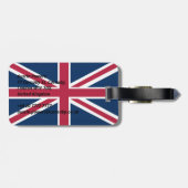 イギリス国旗 ラゲッジタグ (裏面横)