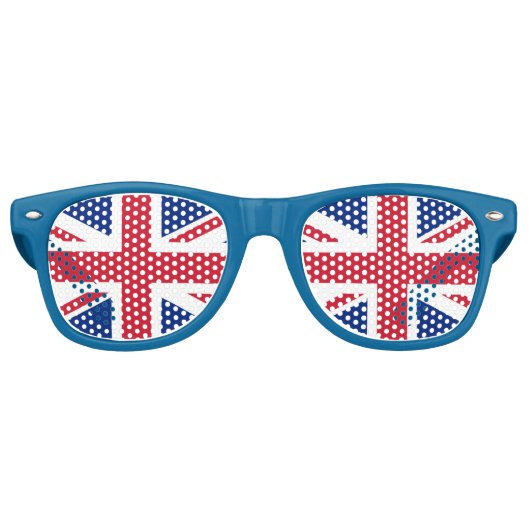 イギリス国旗 レトロサングラス (正面)