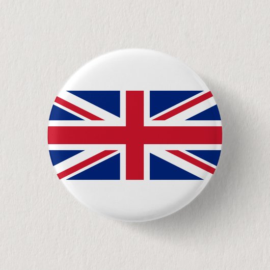 イギリス国旗、北アイルランド国旗 缶バッジ (正面)