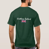 イギリス国旗、北アイルランド国旗 Tシャツ (裏面)