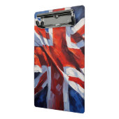 イギリス国旗 – 印象派絵画の ミニクリップボード (アングル2)