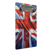 イギリス国旗 – 印象派絵画の ミニクリップボード (アングル)