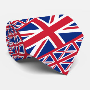 イギリス国旗、国統一された旗 ネクタイ