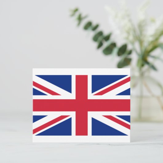 イギリス国旗、国統一された旗 ポストカード (スタンド正面)