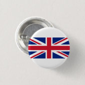 イギリス国旗、国統一された旗 缶バッジ (正面&裏面)