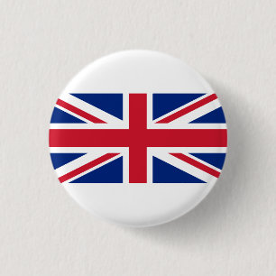 イギリス国旗、国統一された旗 缶バッジ