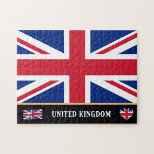 イギリス国旗・英語統一された国/王国 ジグソーパズル