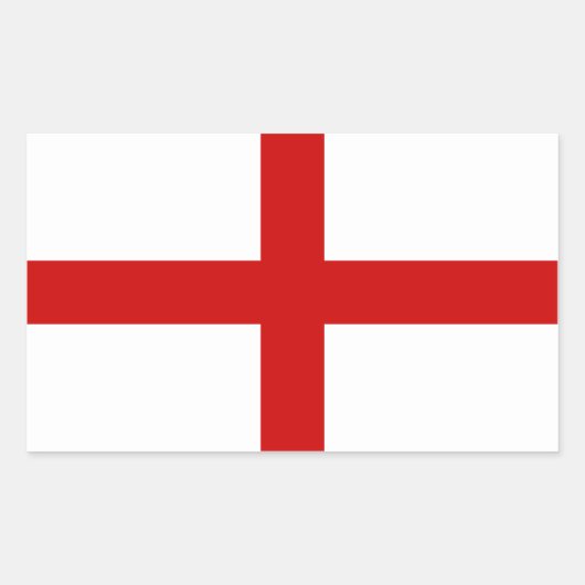 イギリス国旗 長方形シール (正面)