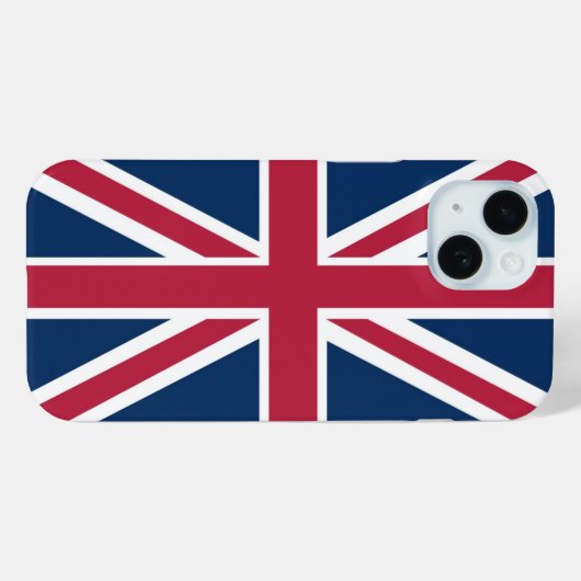 イギリス国旗 Case-Mate iPhoneケース (裏面 (横))
