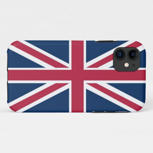イギリス国旗 Case-Mate iPhoneケース (裏面(横))