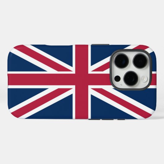 イギリス国旗 Case-Mate iPhoneケース (裏面 (横))