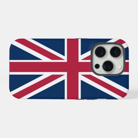 イギリス国旗 iPhoneケース (裏面横)