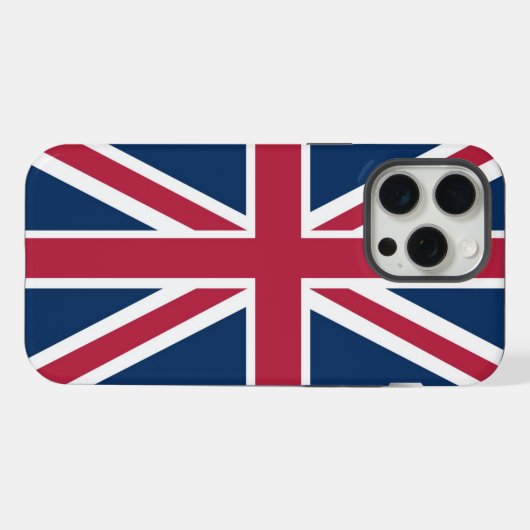 イギリス国旗 iPhoneケース (裏面横)