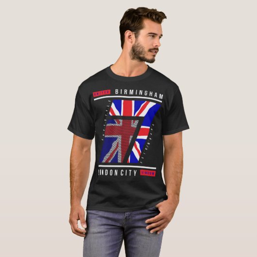 イギリス国旗 Tシャツ (正面フル)