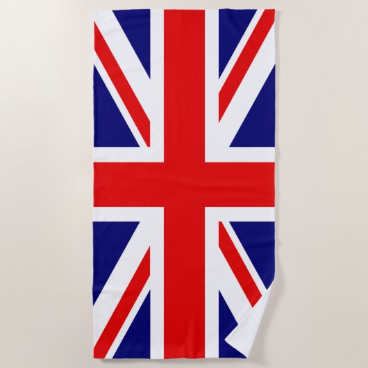 イギリス国旗 – The Union Jack ビーチタオル (正面)