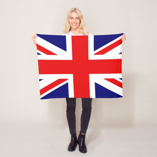 イギリス国旗 – Union Jack フリースブランケット (インサイチュ)