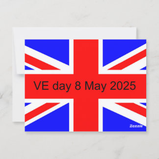 イギリス国旗 VEデー 2025 ポストカード