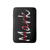 イギリス国旗bmcntに上書きされたすべての名前 バスマット (正面縦)