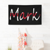 イギリス国旗bnrtに上書きされたすべての名前 横断幕 (インサイチュ)