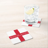 イギリス国旗coastercnt スクエアペーパーコースター (インサイチュ)