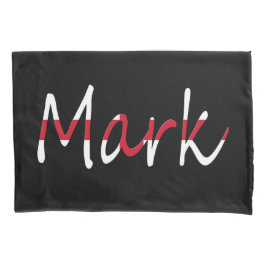 イギリス国旗pccntに上書きされた任意の名前 枕カバー