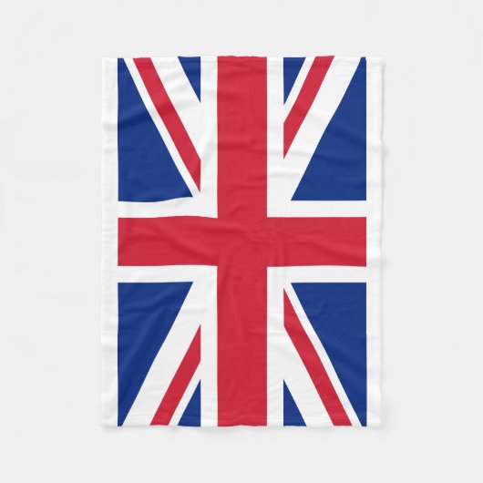 イギリス国民の世界の旗 フリースブランケット (正面)