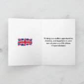 イギリス国籍おめでとう ユニオンジャック カード (内部)