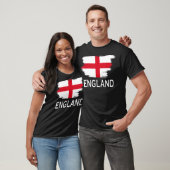 イギリス国英語旗男性へ女性キッズEn Tシャツ (ユニセックス)