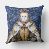 イギリス女王エリザベス・チューダー クッション (裏面)