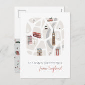 イギリス季節のごあいさつ シーズンポストカード (正面/裏面)