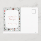 イギリス季節のごあいさつ シーズンポストカード (裏面)