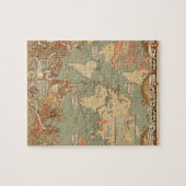 イギリス帝国ヴィンテージビクトリアン世界地図 ジグソーパズル (横)